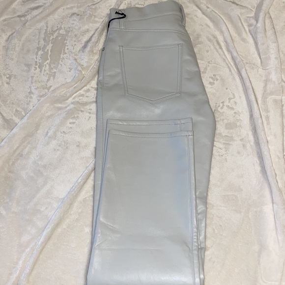 AGOLDE RECYCLED LEATHER 90’s PINCH WAIST - Picture 4 of 5